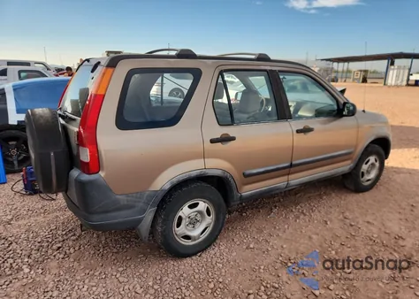 2003 Honda Cr-V Lx из США, поврежденный, VIN JHLRD68413C001508